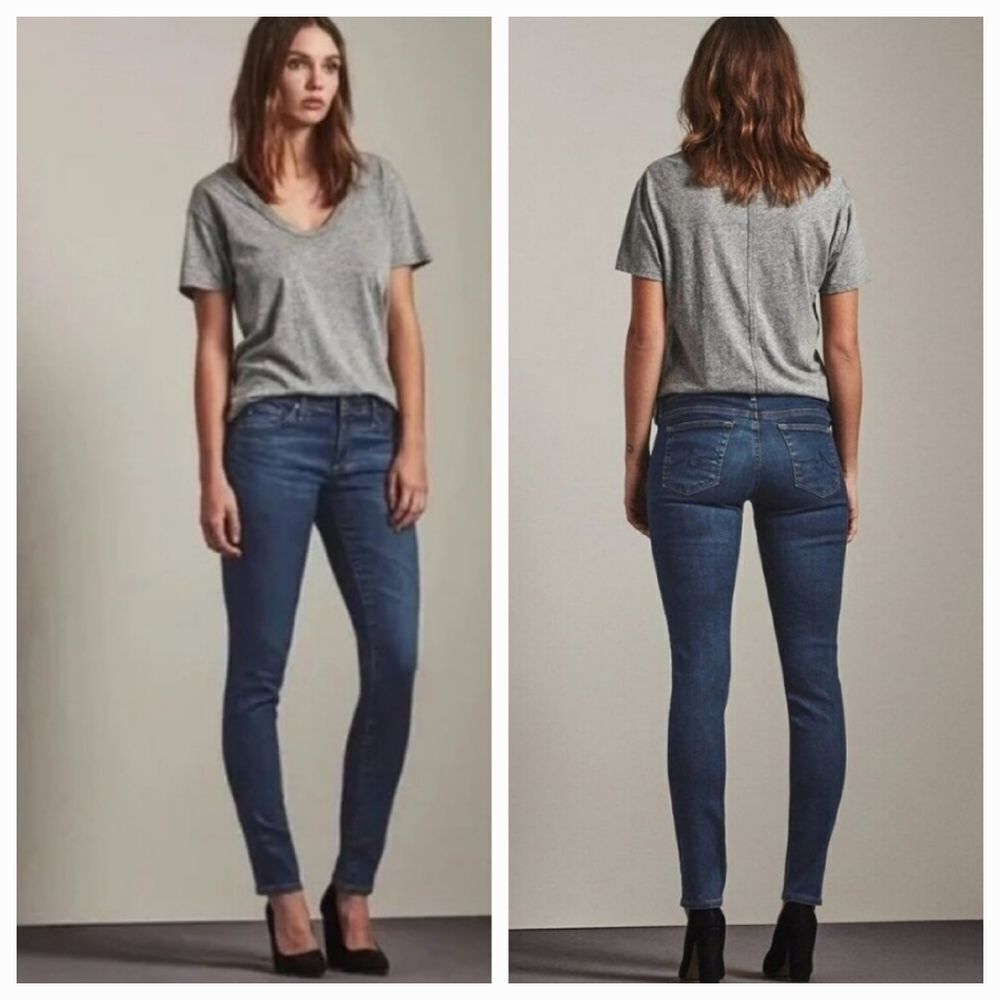 🔸️Adriano Goldschmied Blue Stilt Cigarette Jeans Size 00/24 Regular